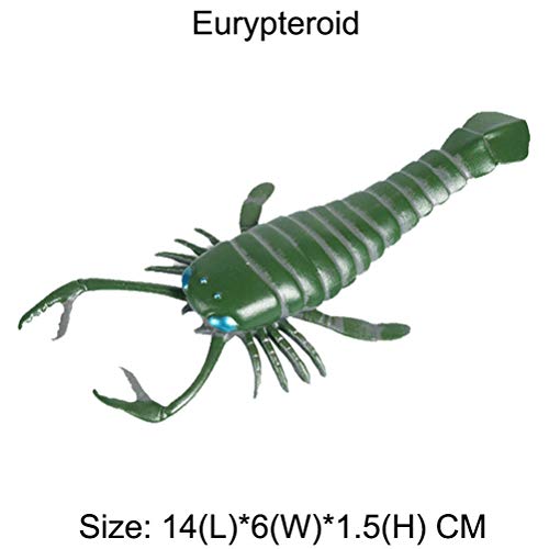 JOKFEICE Figuras de Animales 5 pcs Realista Plástico Organismo Antiguo cámbrico Incluye Anomalocaris, Opabinia etc. Proyecto de Ciencia, Regalo de cumpleaños, Decoración de Pastel para niños