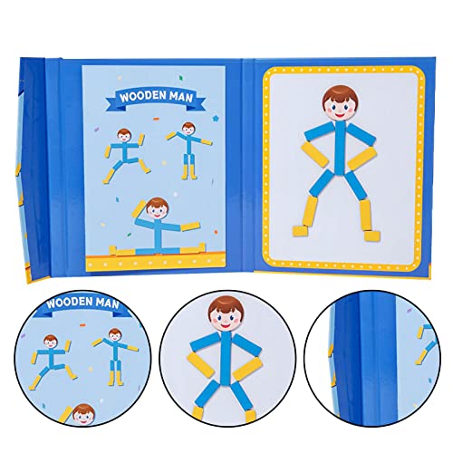 Jomewory combinación cuerpos, Tarjetas Memoria para niños, Rompecabezas a Juego, Piensa rápido para Hacer la combinación, desarrolla Habilidades rápidas para Resolver