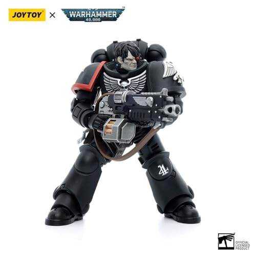 Joy Toy (CN) Warhammer 40k Figura 1/18 Raven Guard Intercesores Hermano Nax 12 cm