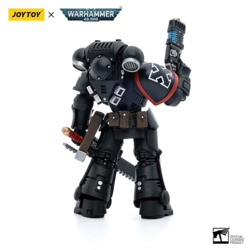 Joy Toy (CN) Warhammer 40k Figura 1/18 Raven Guard Intercesores Sargento Ashan 12 cm