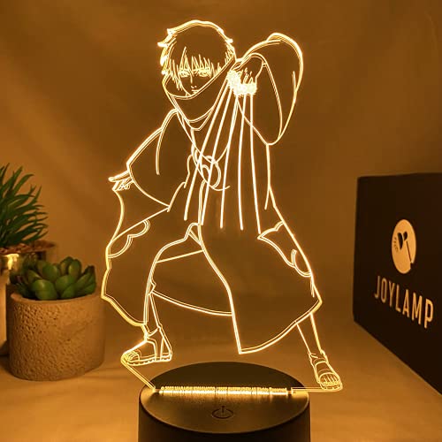 JoyLamp - Sasori - Colección oficial JoyLamp x Naruto - 16 colores + Mando a distancia + Embalaje de Naruto - Lámpara Manga Naruto 3D