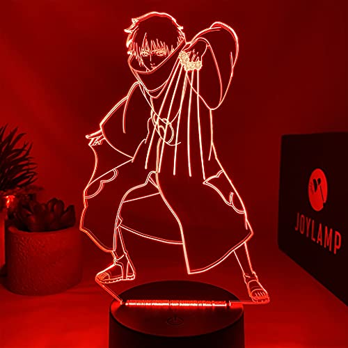 JoyLamp - Sasori - Colección oficial JoyLamp x Naruto - 16 colores + Mando a distancia + Embalaje de Naruto - Lámpara Manga Naruto 3D