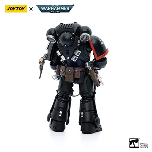 JOYTOY 1/18 figuras de acción Warhammer 40k Mecha Joy Toy Model Toys Sliver Raven Guard Intercesores Sargento Rychas