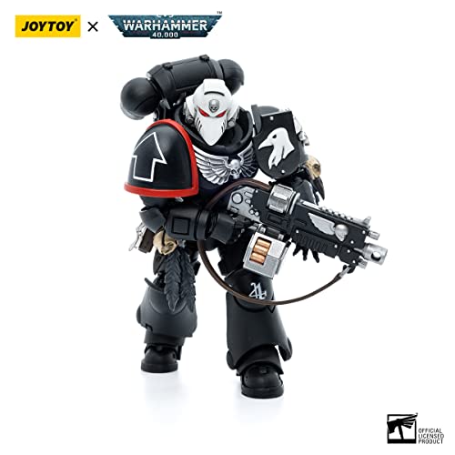 JOYTOY 1/18 figuras de acción Warhammer 40k Mecha Joy Toy Model Toys Sliver Raven Guard Intercesores Sargento Rychas