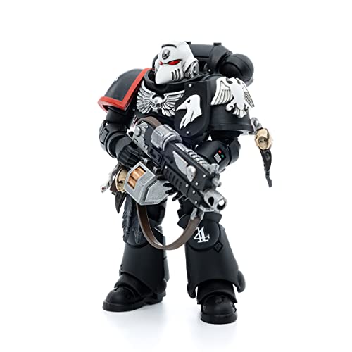 JOYTOY 1/18 figuras de acción Warhammer 40k Mecha Joy Toy Model Toys Sliver Raven Guard Intercesores Sargento Rychas