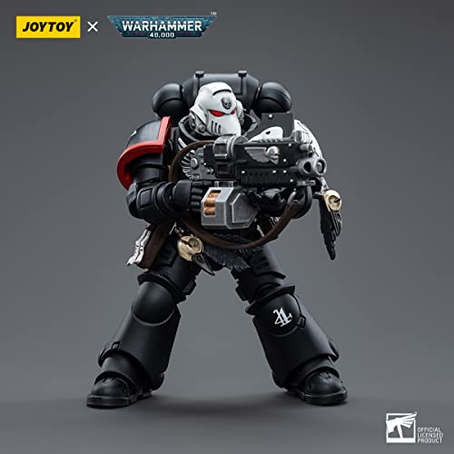 JOYTOY 1/18 figuras de acción Warhammer 40k Mecha Joy Toy Model Toys Sliver Raven Guard Intercesores Sargento Rychas