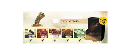 Juego de 2 extensiones Kemet Sand Worm + Obelisks versión francesa + 1 decaps Blumie (Sand Worm + Obelisks)