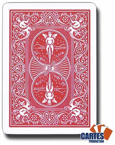 Juego de 54 cartas Bicycle Magie : Double Dos Rouge/Bleu-Format : Poker [importado de Francia]