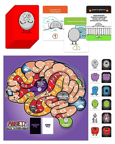 Juego de Ataque de ansiedad | El Juego Familiar | Yeti incómodo | 2-6 Jugadores | 8+