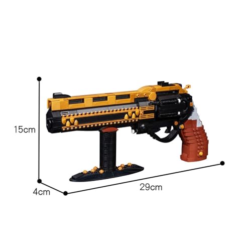 Juego De Bloques De Construcción 840 Piezas MOC-39676 Destiny 2-The Last Word Juego De Microbloques De Cañón De Mano Mini Nano Ladrillos De Regalo Para Niños Adultos, Compatible Con Lg