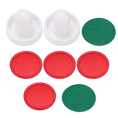 Juego de empujadores de hockey de mesa, diseño ergonómico con tamaño de 60 mm para un juego mejorado, accesorio ideal para mesas de juego con porteros incluidos