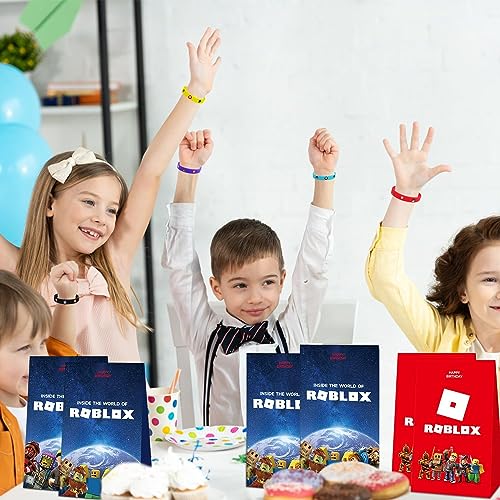 Juego de Fiesta para Niños,Llaveros,Bolsas de Regalo,Pulseras Cumpleaños,Suministros para Fiestas,Suministros para Juegos de Cumpleaños, Regalos para Niños,26 Pièces