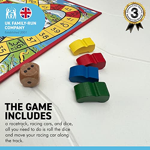 Juego de mesa de carreras Grand Prix | Juego divertido de movimiento rápido | Juego de mesa para adultos y niños | Elección perfecta para diversión familiar