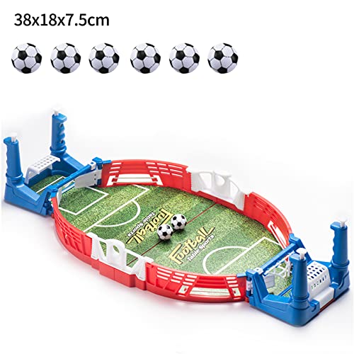 Juego de Mesa de Fútbol ZHUYUN Mini Mesa De Futbolín Juegos para Fiesta De 2 Jugadores En Interiores para Niños Adultos Promueve La Amistad Y La Relación Entre Padres E Hijos