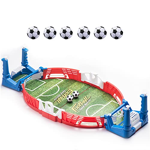 Juego de Mesa de Fútbol ZHUYUN Mini Mesa De Futbolín Juegos para Fiesta De 2 Jugadores En Interiores para Niños Adultos Promueve La Amistad Y La Relación Entre Padres E Hijos