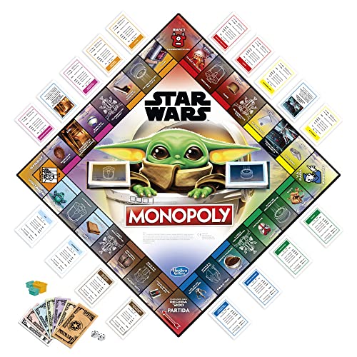 Juego de Mesa Monopoly: Star Wars El Niño para niños