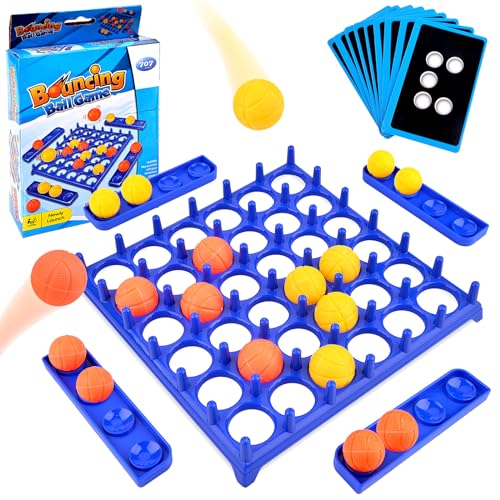 Juego de Rebote, activar Juego de Pelota de Rebote, Juguete Interactivo de Rebote de Escritorio, Juego de Juegos de Mesa para Fiestas Familiares, Juegos de Disparos de Rebote para niños y Familia (A)