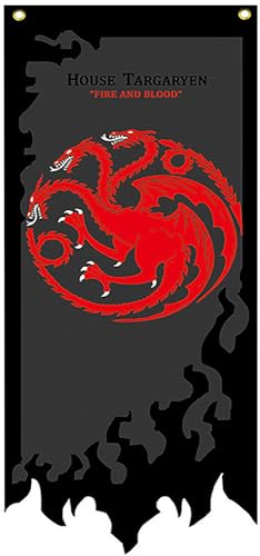 juego tronos decoracion - banner de casa game thrones Lannister 140X55CM