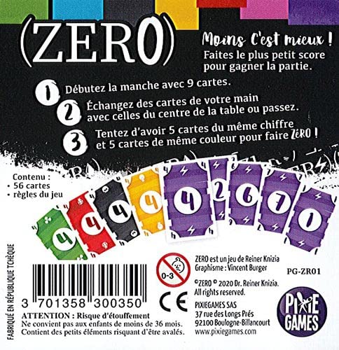 Juego Zero + Korsar versión francesa + 1 decaps Blumie (Zero + Korsar)