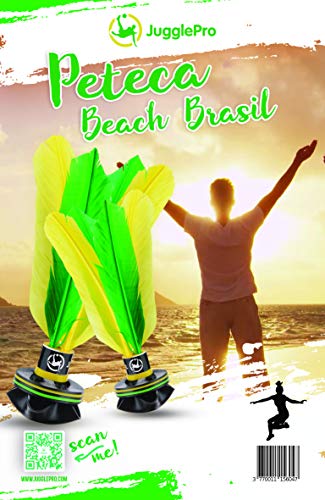 Juggle Pro Peteca Beach, un Juego de Playa y al Aire Libre, el Juego más Popular en Brasil después del fútbol y el Voleibol.