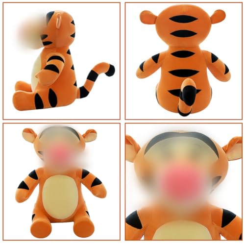 Juguete de Peluche de Tigre, 30cm Animales de Peluche de Tigre, Juguetes de Peluche Realista Almohadas de Relleno Suave, Juguetes de Almohada de Peluche Animal Regalos para Niños