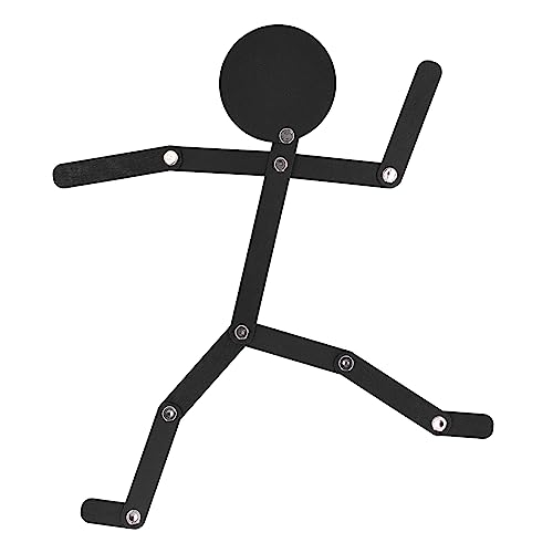 Juguetes Stickman de Madera Ejercicio de Coordinación Rebabas Material de Tilo Negro Juguete de Rompecabezas Educativo Juego de Rompecabezas Deportivo Hecho en Casa Juguetes para