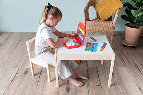 Jumbo- Buchstaben aprendo Juego Educativo para Escribir y Aprender Letras-para niños a Partir de 4 años, Multicolor, Medium (19890)