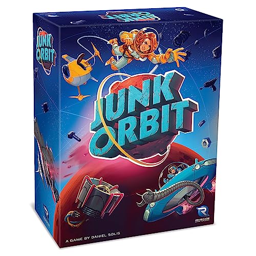 Junk Orbit - Renegade, Captain A Space Scavenger Ship, juego de mesa de estrategia familiar, a partir de 10 años, 1-5 jugadores, 30-40 minutos