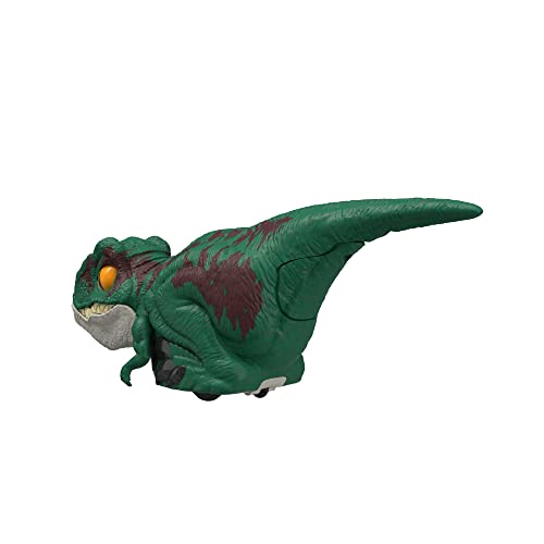 Jurassic World Velociraptor Uncaged, dinosaurio de juguete con sensores y sonido (Mattel GYN41)