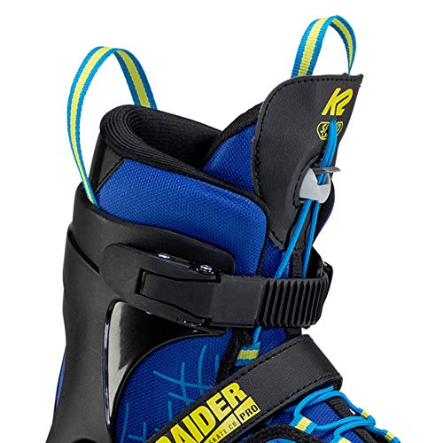 K2 Skates 30F0205 Raider Pro - Patines, Azul/Amarillo, S 29-34