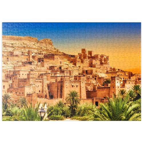 Kasbah AIT Ben Haddou, Marruecos - Premium 500 Piezas Puzzles - Colección Especial MyPuzzle de Puzzle Galaxy