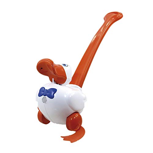 Kids@Play- Waddles,¡El Pato Que anda(Toy Partner 91032) Juguete,Figura, Color White & Orange (KMT91032)