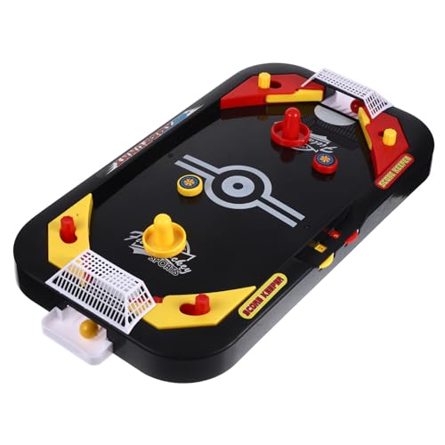 Kisangel 1 Pc Tirachinas Juego De Hockey De Mesa Minijuegos De Mesa Juego De Mesa De Hockey De Aire Juego De Batalla De Escritorio De Mesa Minihockey sobre Hielo Disco Guerra Niño