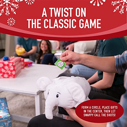 Kit de fiesta de elefante blanco – Swappy The White Elephant Party Game – Lo más divertido que puedes tener intercambiando regalos inútiles