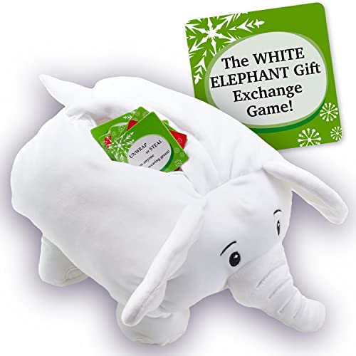 Kit de fiesta de elefante blanco – Swappy The White Elephant Party Game – Lo más divertido que puedes tener intercambiando regalos inútiles