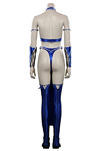 Kitana - Disfraz de cosplay para Halloween, carnaval, talla L