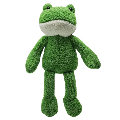 KJoet Peluche de Rana 40 cm Rana Verde Animal de Peluche Lindo Rana Peluche Muñeca Rana Regalo para Niños