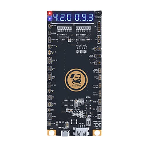 KOCAN Battery Activation Detection Board, Placa de detección de activación de batería BA27 Salida regulada de 4,2 V Monitor de voltaje y corriente de salida en tiempo real Ánodos negativos positivos I