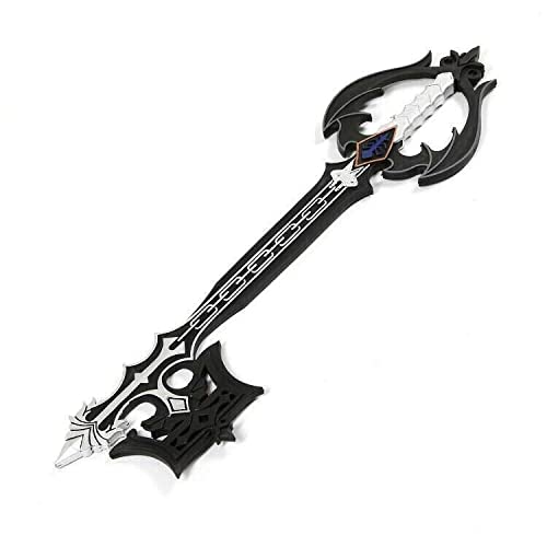 KOGUMA Kingdom Hearts Oblivion Keyblade Cosplay Espuma Prop Negro/Blanco (Blanco)