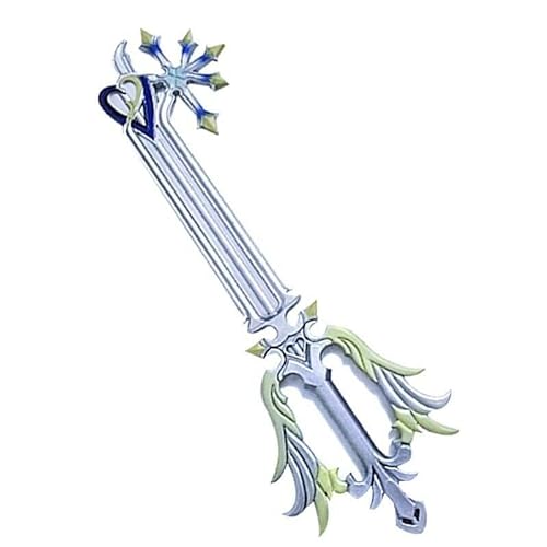 KOGUMA Kingdom Hearts Oblivion Keyblade Cosplay Espuma Prop Negro/Blanco (Blanco)