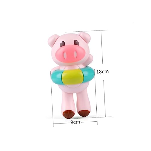 KOMBIUDA 1 Pc Juguetes Baño Juguete Baño Muñecos Juego Infantil Juguetes Infantiles Juguetes para Bañera Juguete De Cerdo Juguete De Cuerda Niño Animal