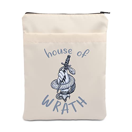 KOTW - Funda protectora para libros inspirada en KOTW para amantes de los libros, House of Wrath, regalo para fanáticos de KOTW Reader Book Cover (Wrath Book KU)