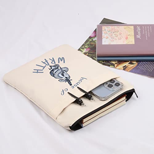 KOTW - Funda protectora para libros inspirada en KOTW para amantes de los libros, House of Wrath, regalo para fanáticos de KOTW Reader Book Cover (Wrath Book KU)