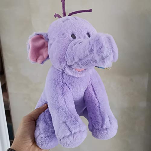 Ksydhwd Juguetes de peluche Winnie The Pooh Friend 26 cm Lumpy Heffalump Muñeca de peluche lindos animales de peluche elefante púrpura juguetes de peluche regalos para niños