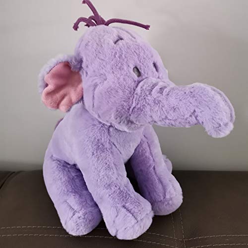 Ksydhwd Juguetes de peluche Winnie The Pooh Friend 26 cm Lumpy Heffalump Muñeca de peluche lindos animales de peluche elefante púrpura juguetes de peluche regalos para niños