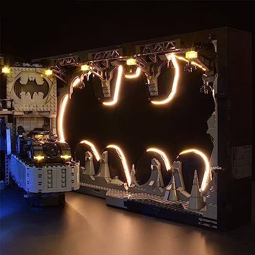 LABULADUO Kit de iluminación para Lego 76252 modelo de caja de sombra de cueva de murciélago, kit de luz LED compatible con Lego 76252 (no incluye modelo de juegos de bloques)