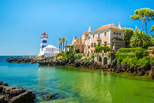 Lais Puzzle Vista panorámica en Cascais, Distrito de Lisboa, Portugal 2000 Piezas