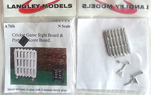 Langley Models grillo vista tablero Score Board N escala modelo sin pintar Kit A76b