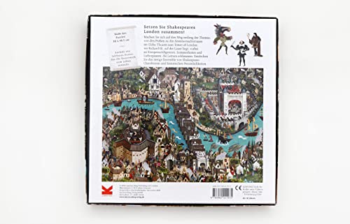 Laurence King Verlag GmbH Shakespeares Welt. Puzzle 1000 Teile: Ein Puzzle