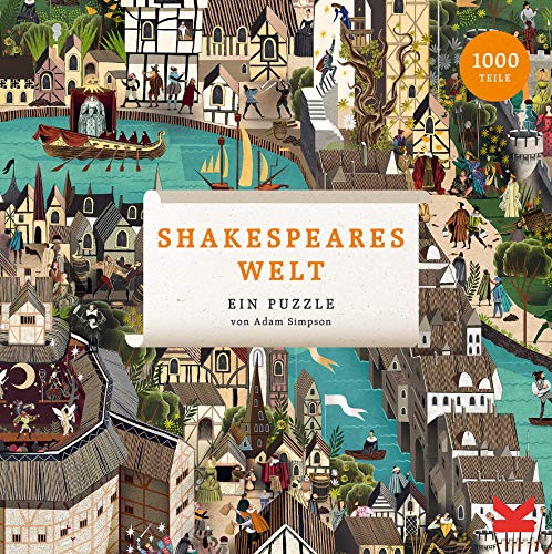 Laurence King Verlag GmbH Shakespeares Welt. Puzzle 1000 Teile: Ein Puzzle